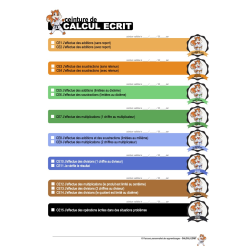 ceinture de calcul écrit (pack école)
